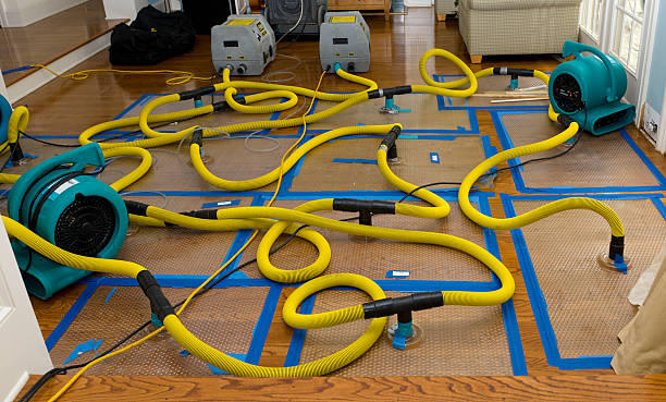 Professional Water Extraction technician working in Fullerton, PA